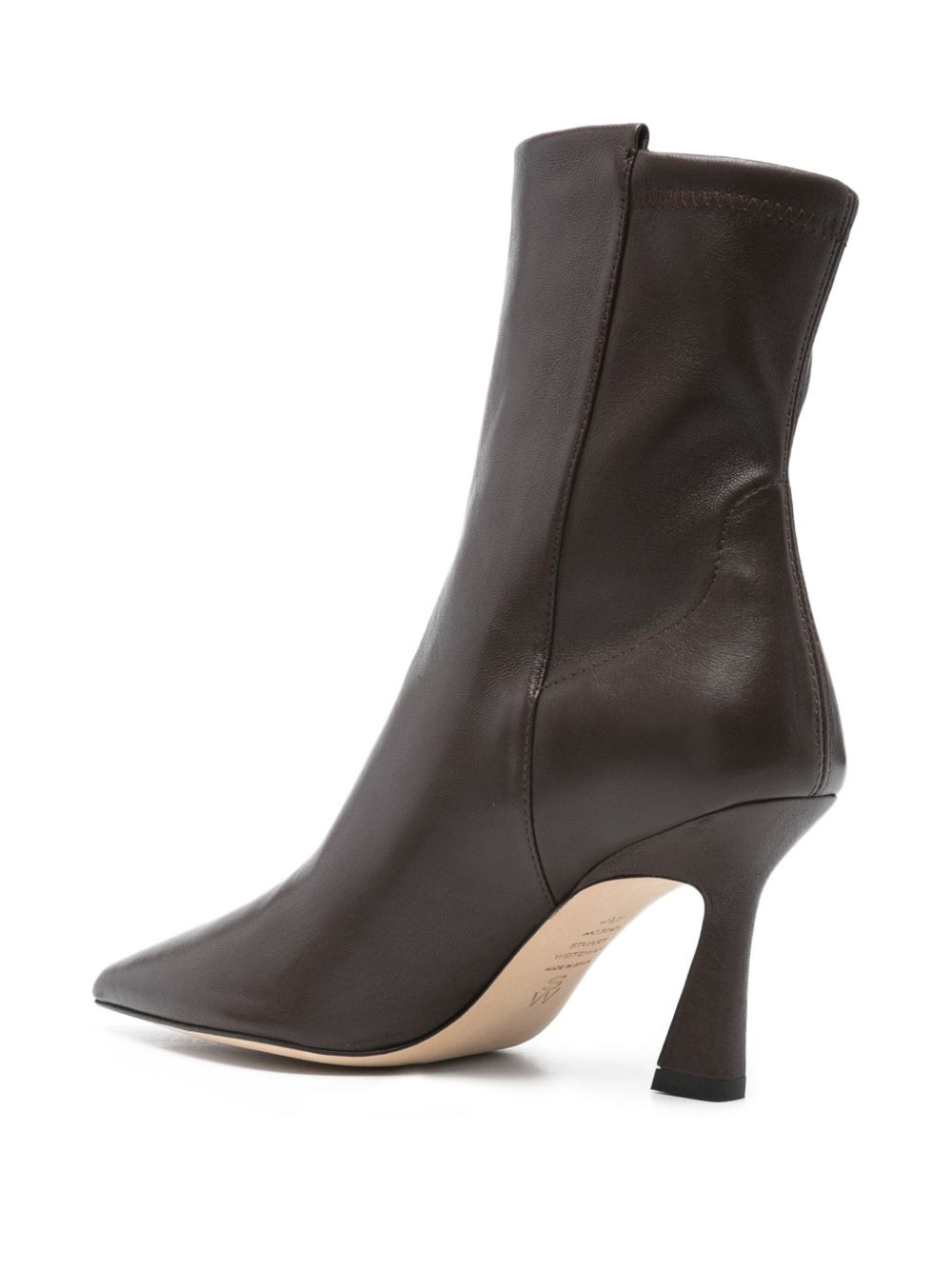 80mm Vinnie leather boots - 3