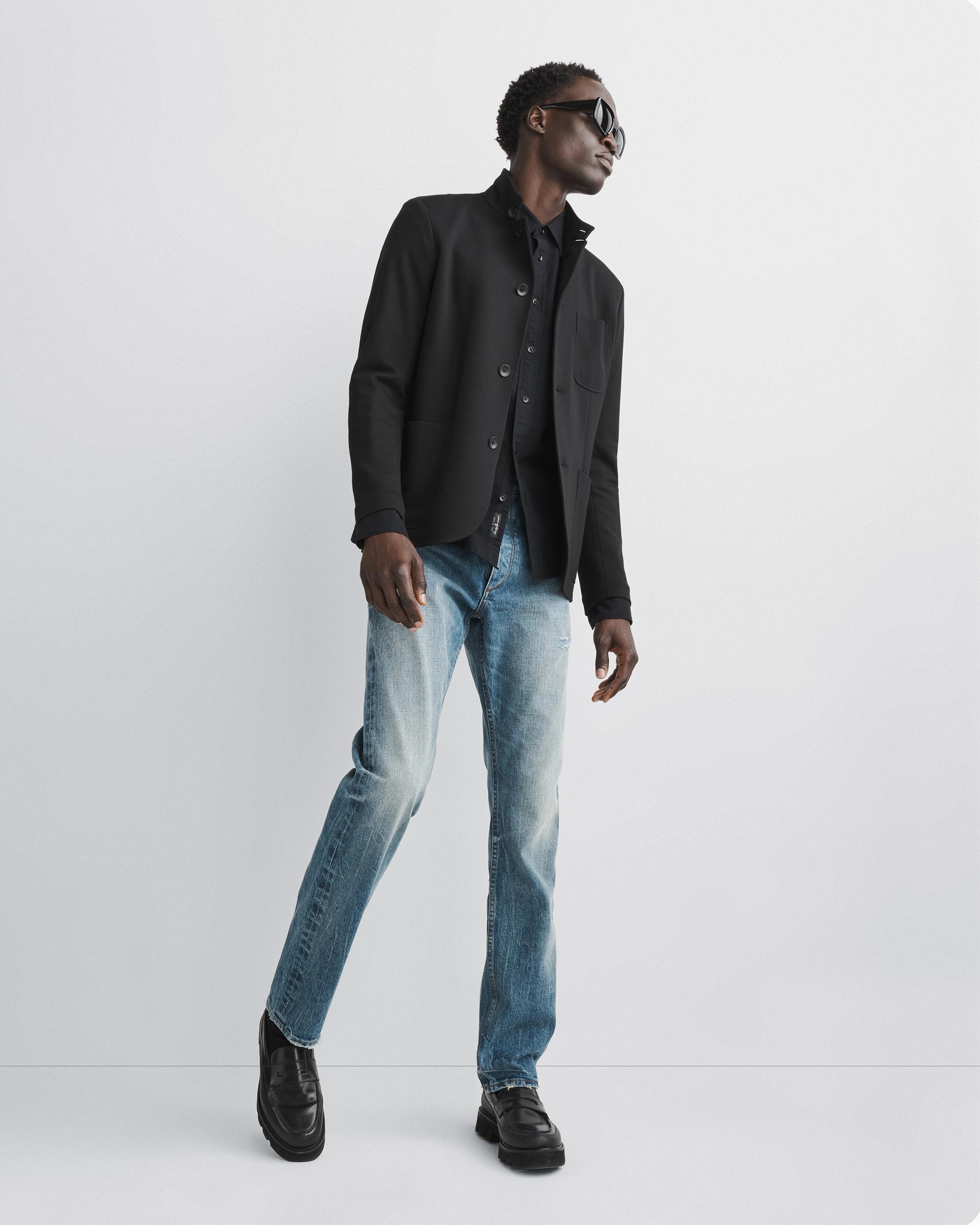 rag & bone Fit 4 - Greenwich Straight Archive Selvedge Jean 