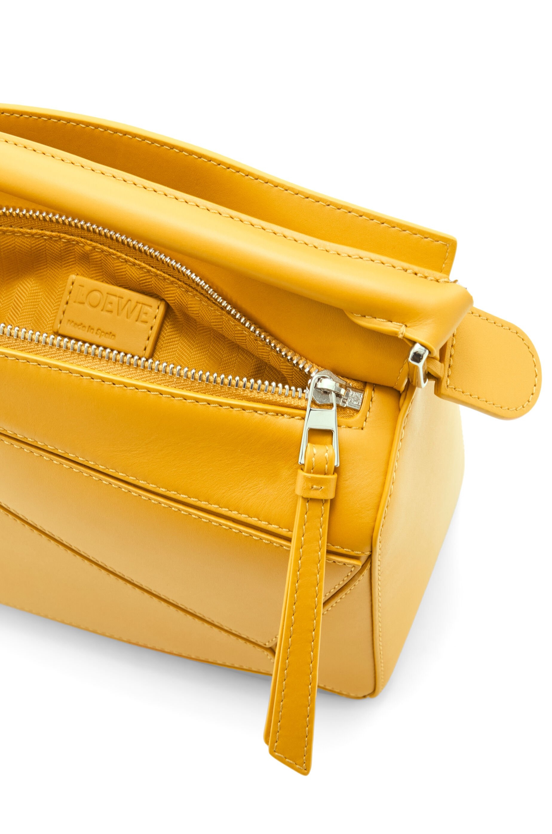 Small Puzzle bag in satin calfskin - 10