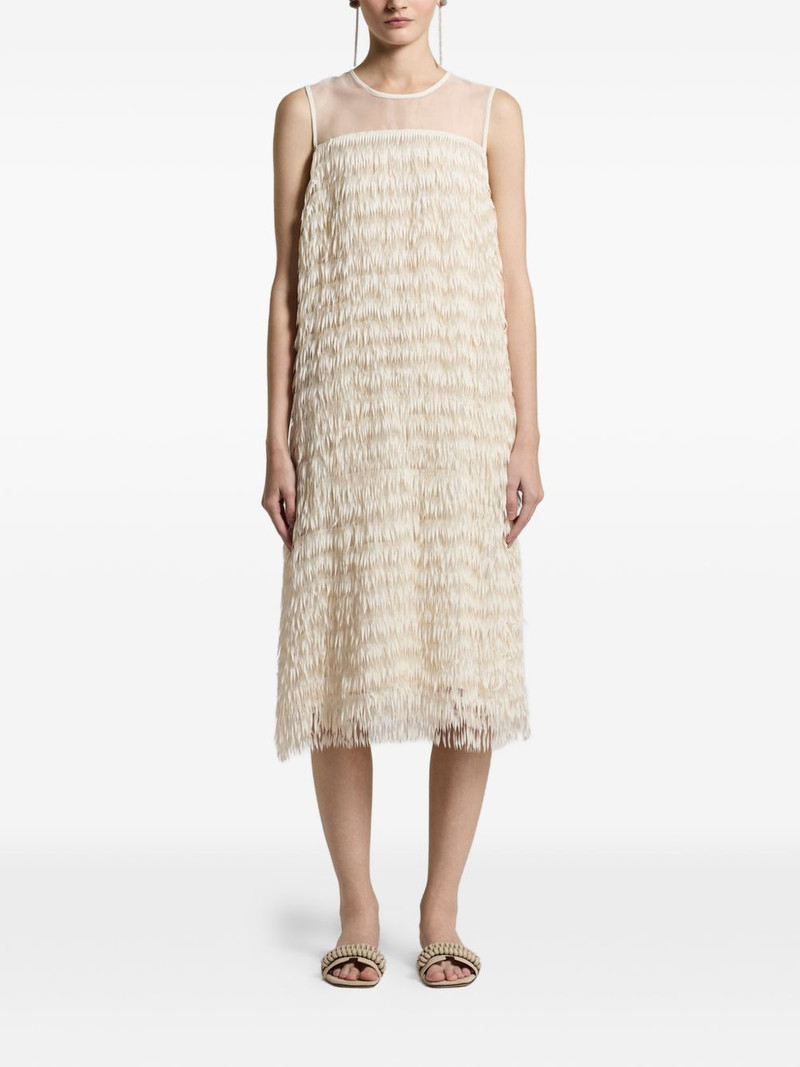 fringed midi dress 1