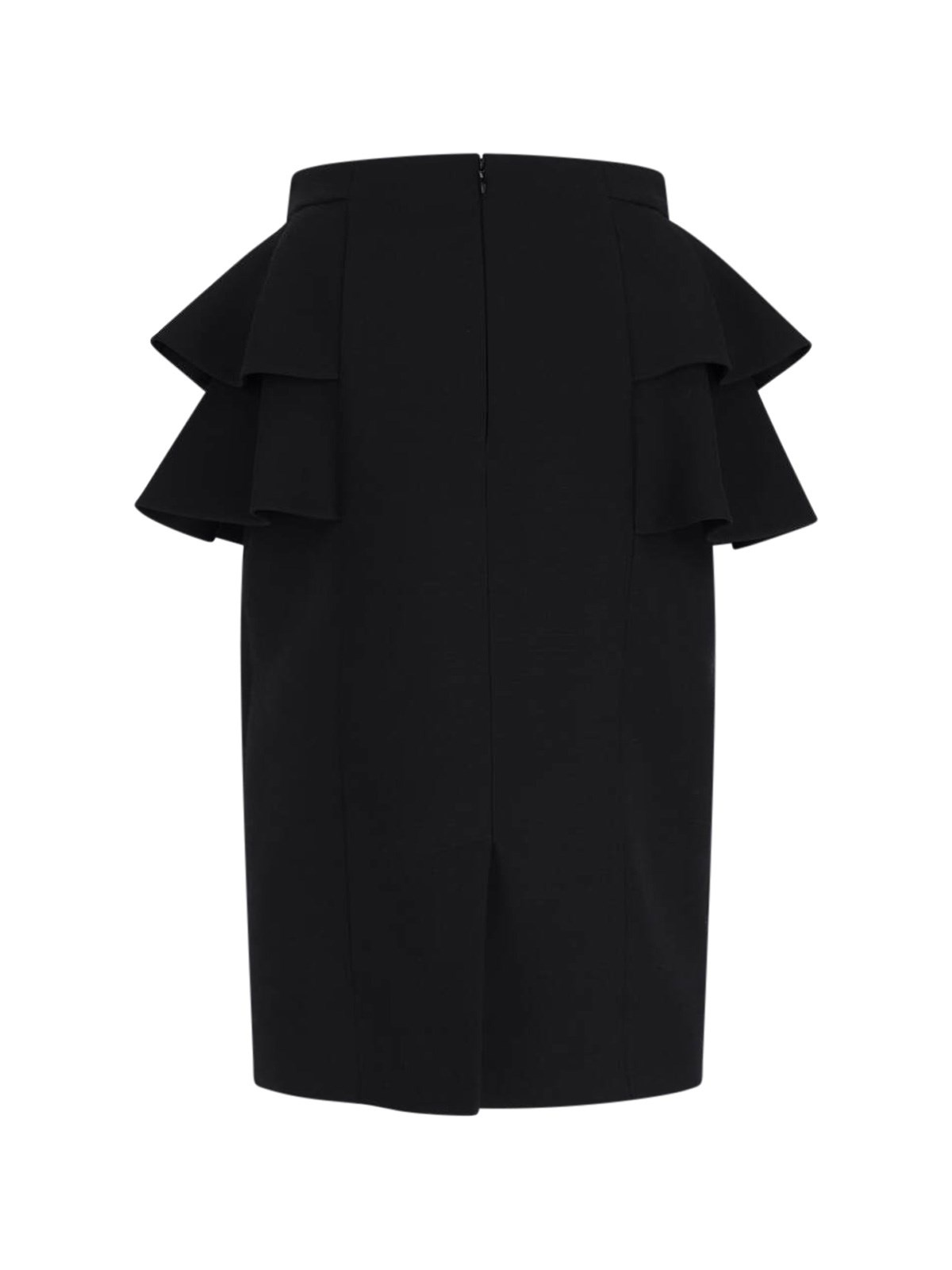 VIRGIN WOOL AND SILK MIDI SKIRT - 2