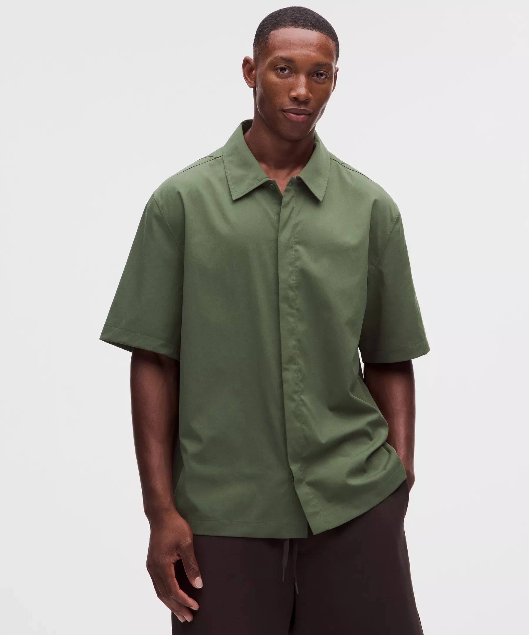 Unshaken Short-Sleeve Collared Shirt - 1