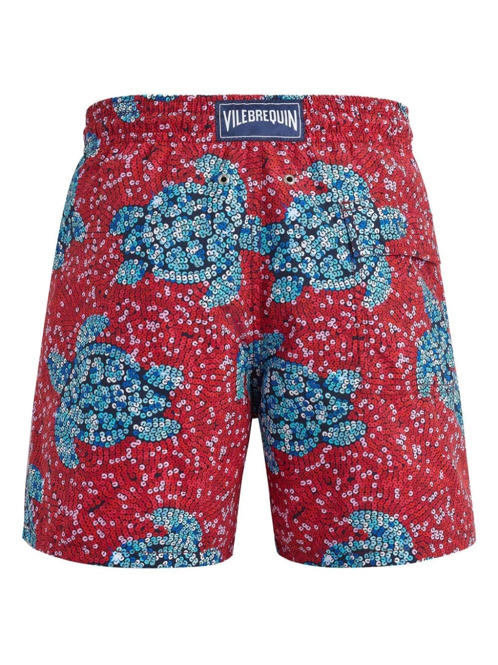 turtle-print swim shorts - 2