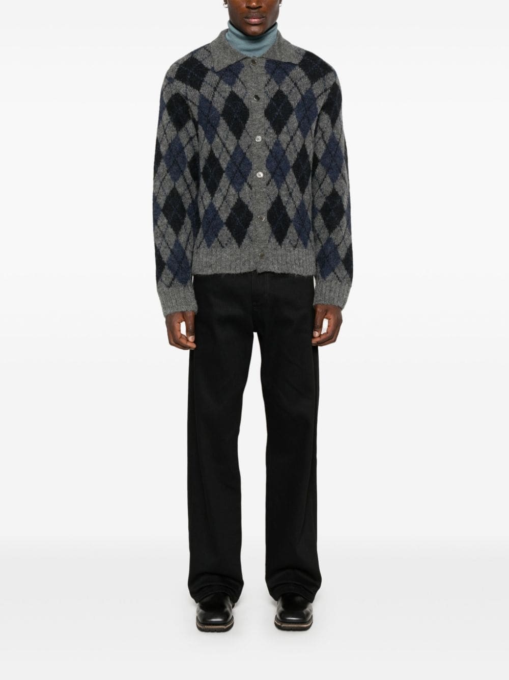 straight-leg trousers - 2