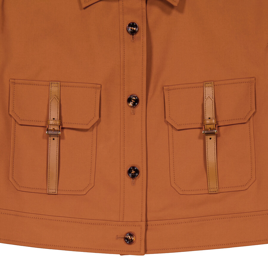 Max Mara Agiate Cropped Stretch-Cotton Jacket - 2