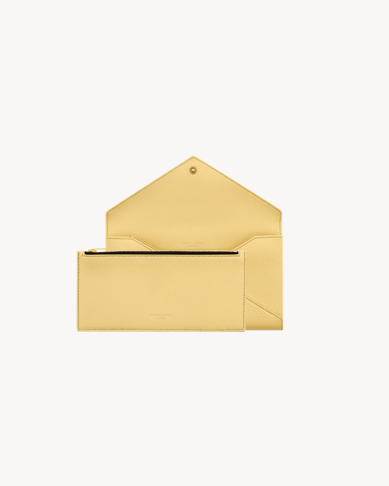 LETTER LARGE WALLET IN LEATHER 5