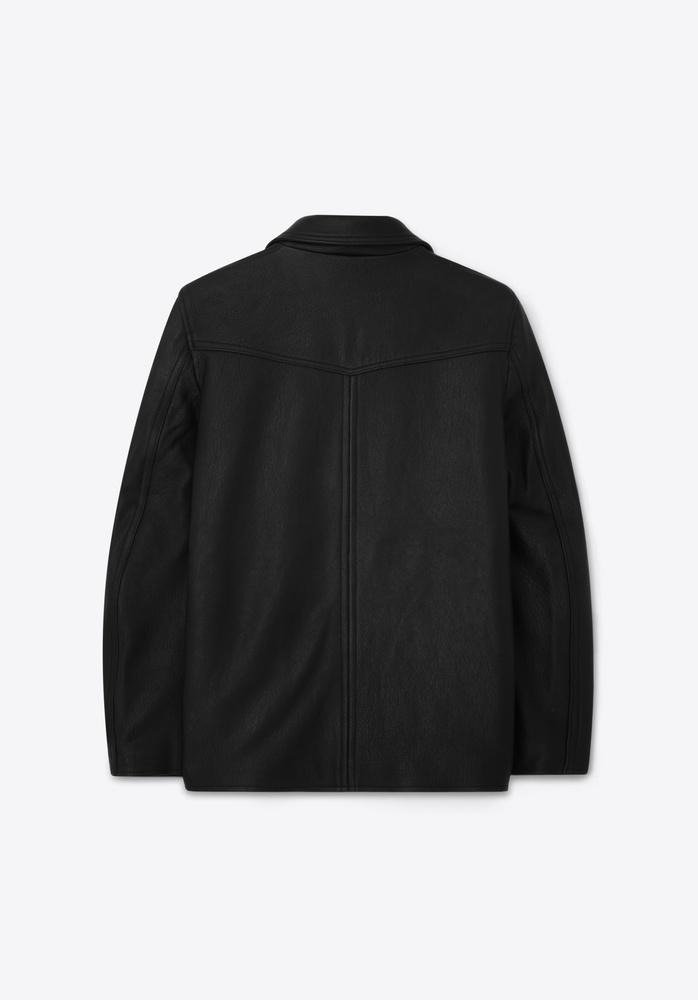 LEATHER JACKET 76 BLACK - 3