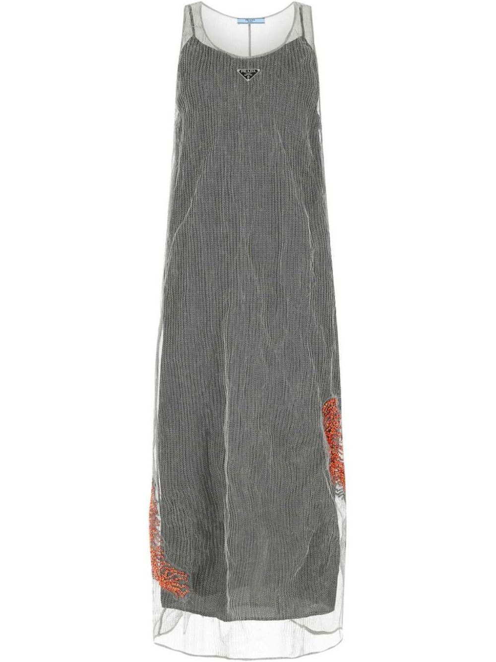 layered mesh dress - 1