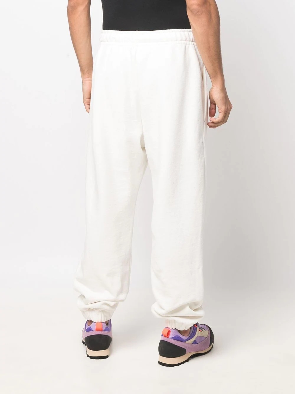 stretch-cotton track-pants - 5