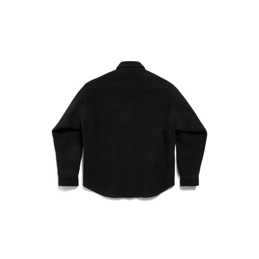 Men's Overshirt  in Black - 6