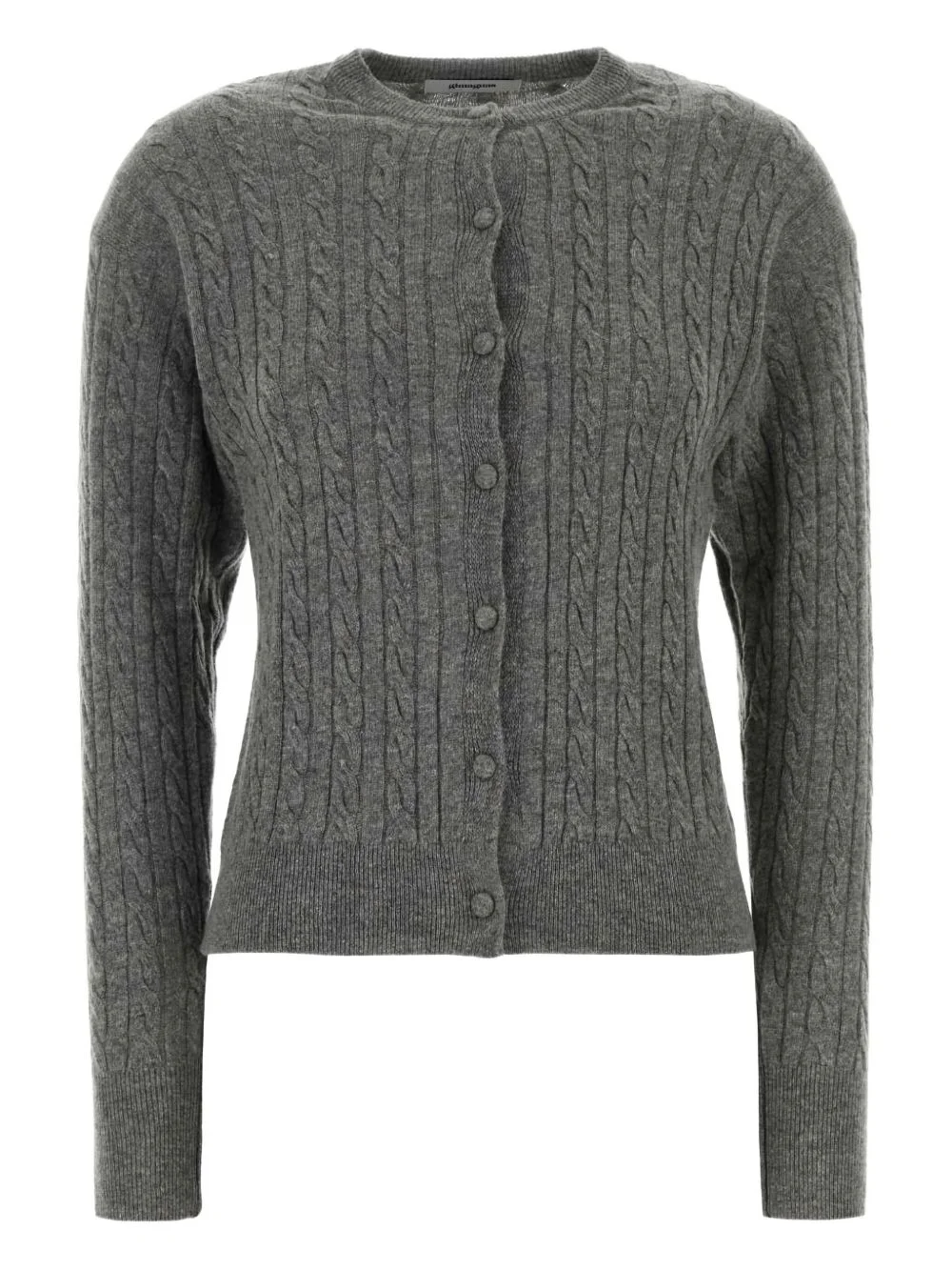 Rina cable-knit cardigan - 1