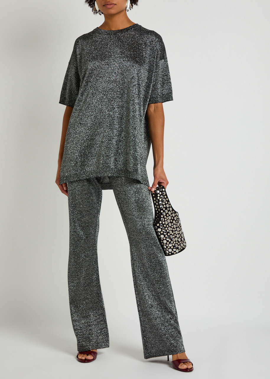 Missoni Lamé Fine-knit Trousers - 4