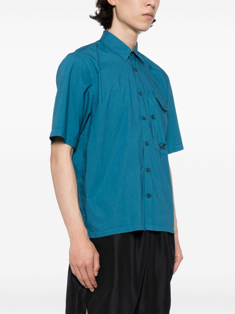 logo-embroidered cotton sirt 3
