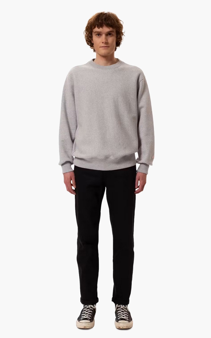 HASSE CREW NECK GREYMELANGE - 2