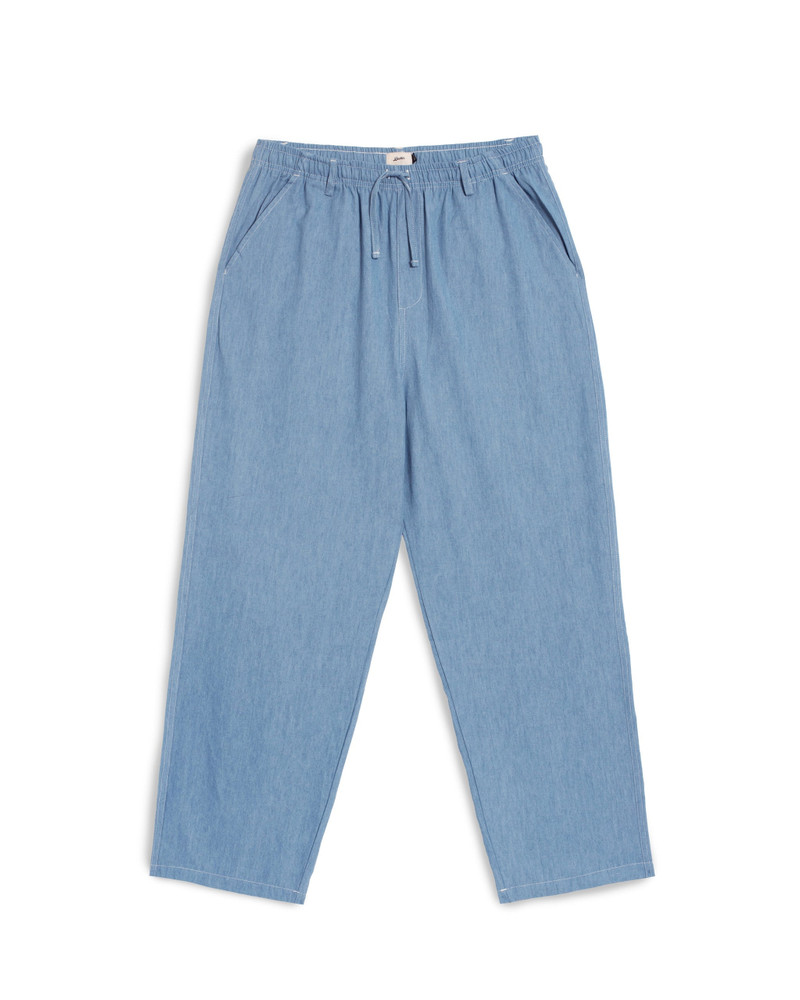 Faded Denim Leisure Pant 1
