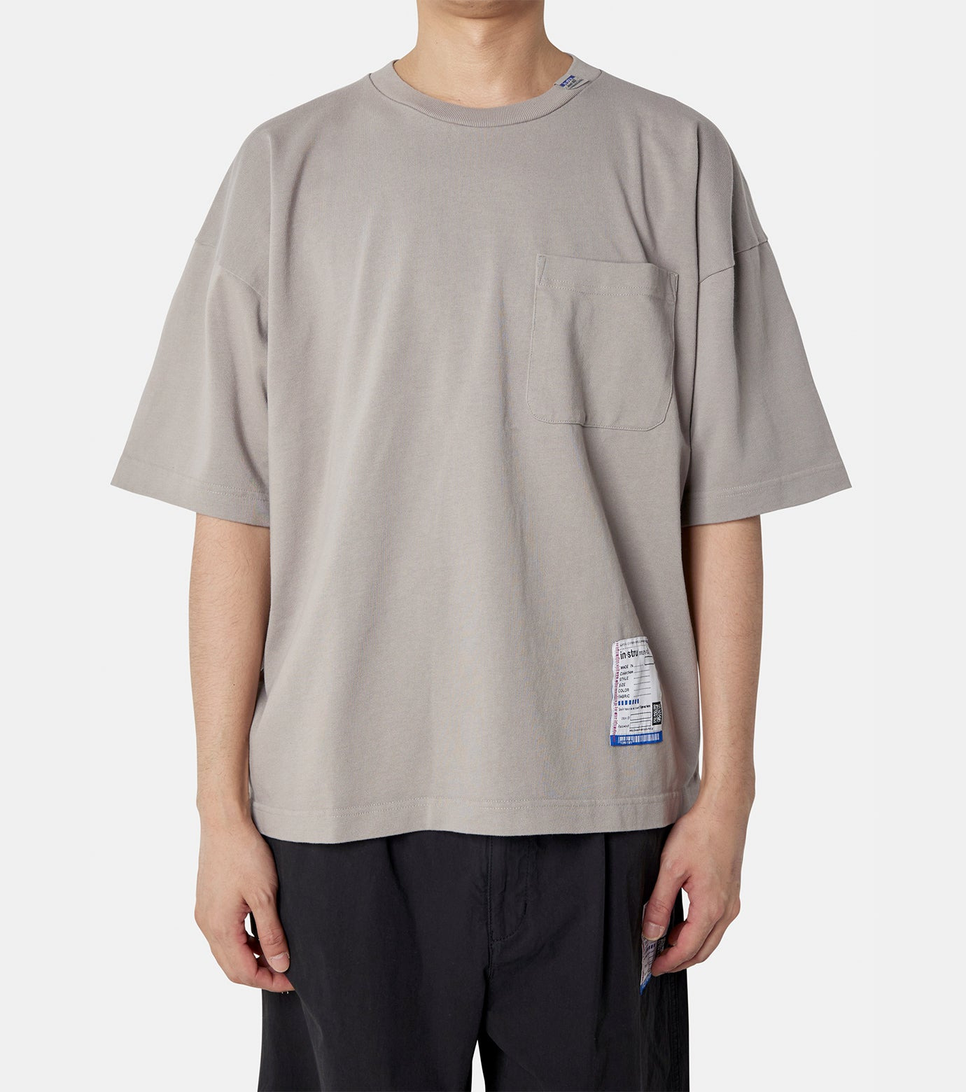 HEAVY WEIGHT JERSEY POCKET SS TEE - 2