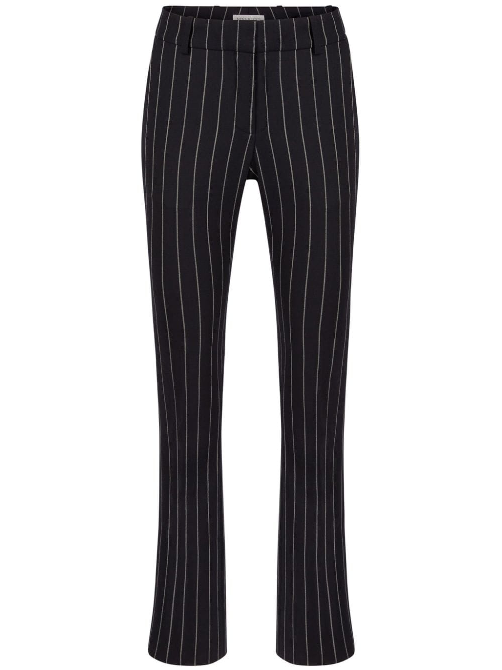 pinstripe wool pants - 1