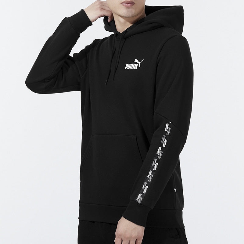 PUMA Power Tape Fl Logo Pullover Sports Black 846559-01 - 5