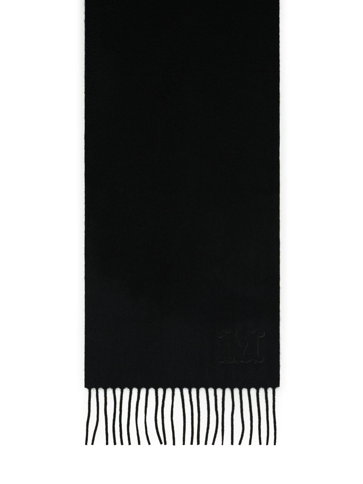 Max Mara 'Wsdalia' Black Cashmere Scarf Woman - 1