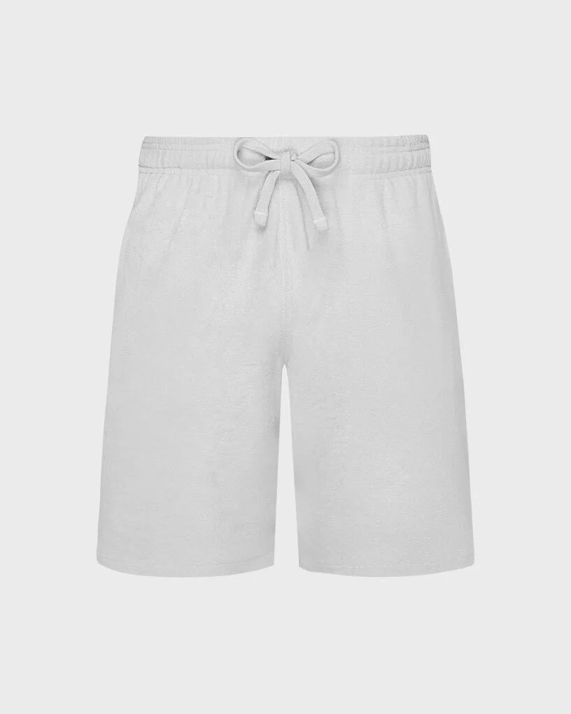 Unisex Terry Bermuda Shorts Solid - 1