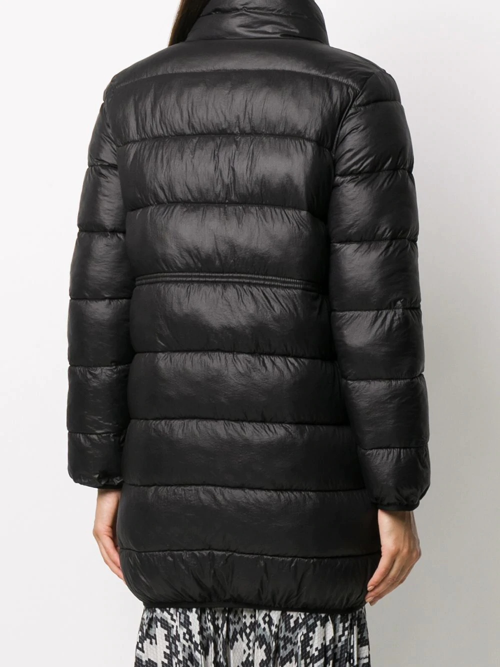 logo padded coat - 4