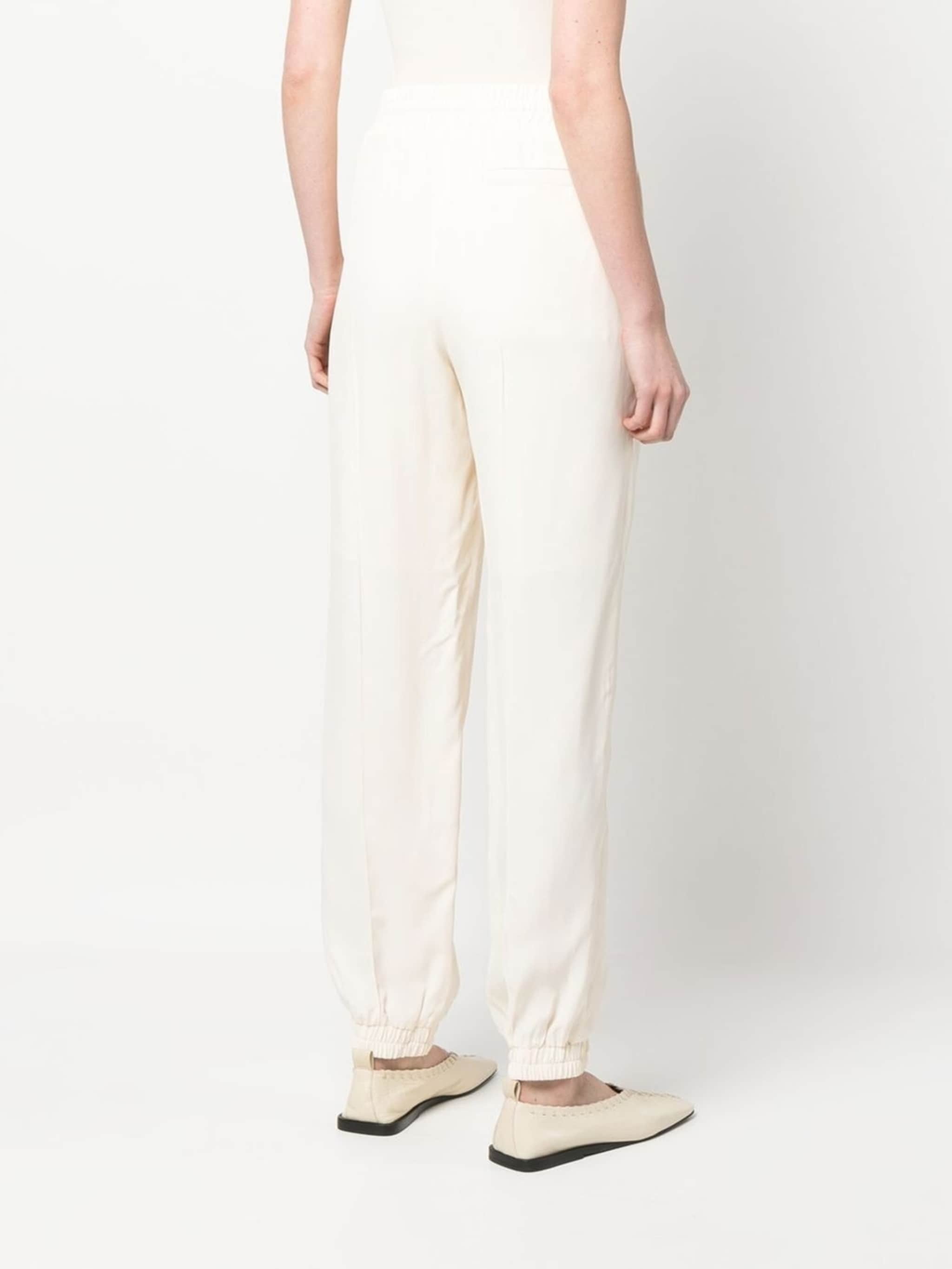 drawstring tapered trousers - 4