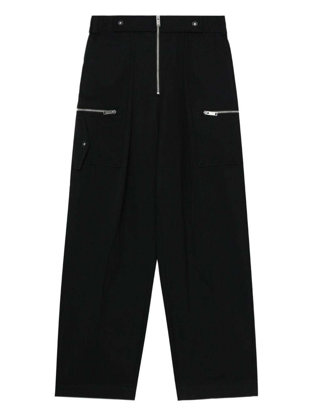 zip-pocket pants - 5