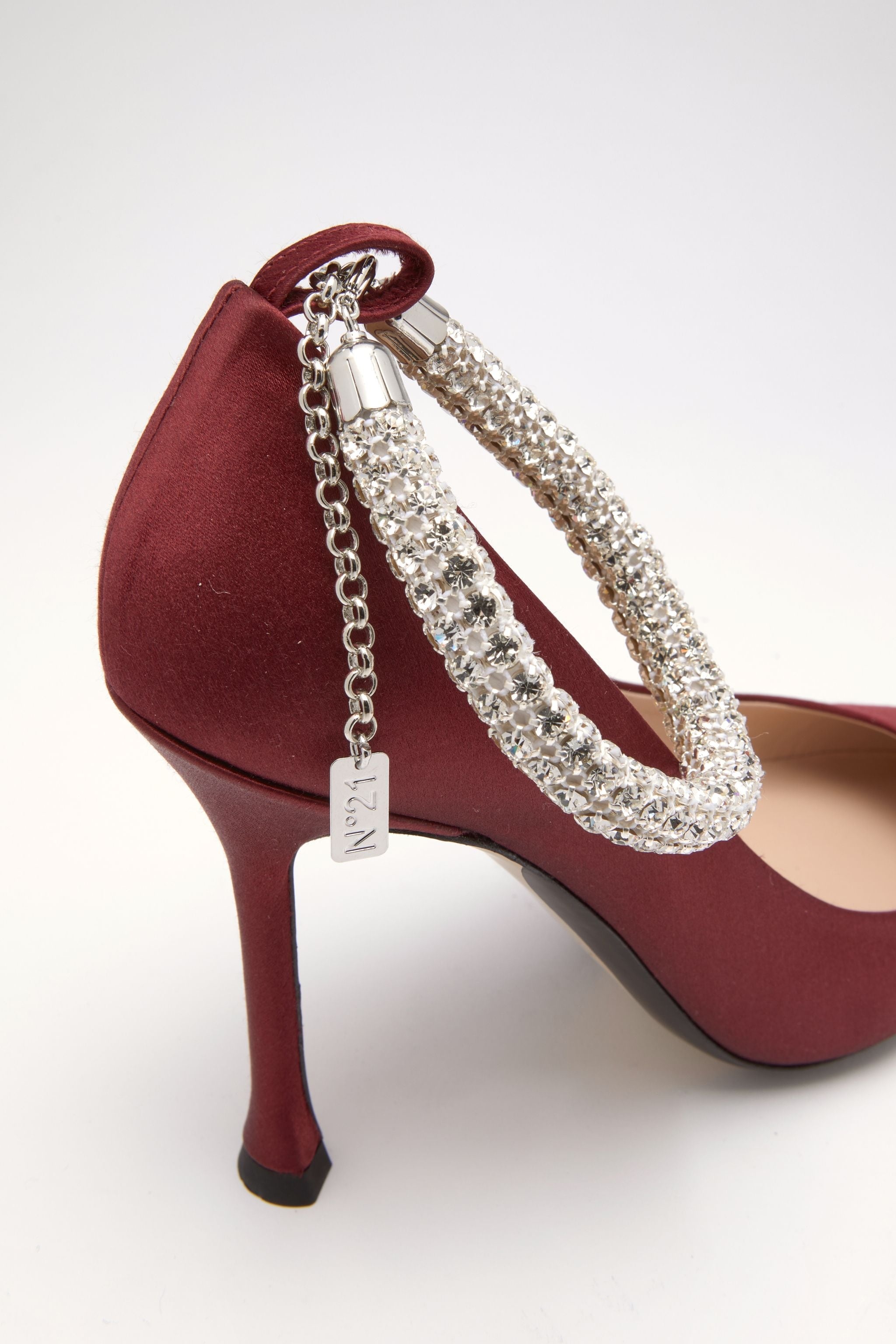 CRYSTAL-EMBELLISHED PUMPS - 5