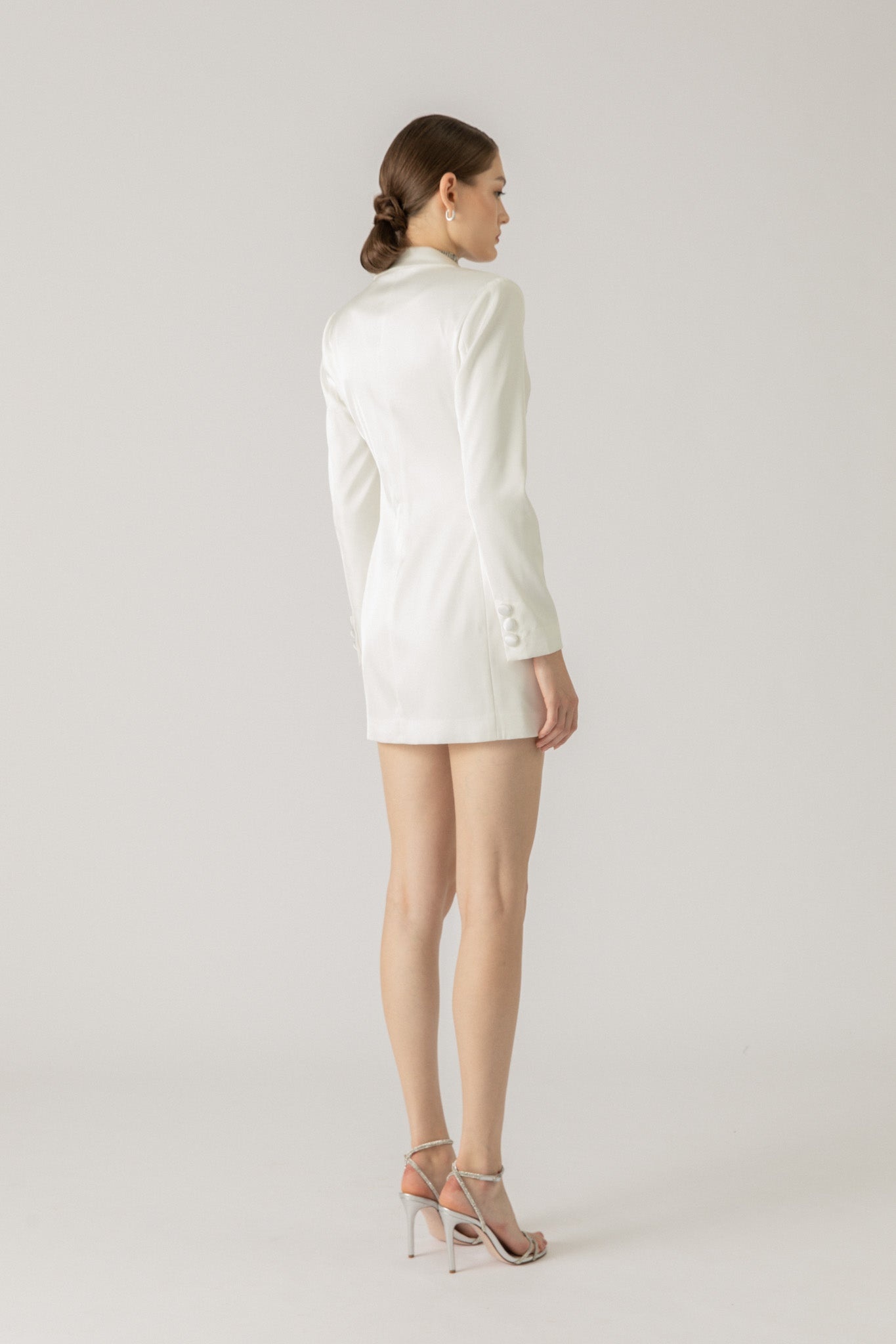 ALEXIS TUXEDO BLAZER DRESS - 4