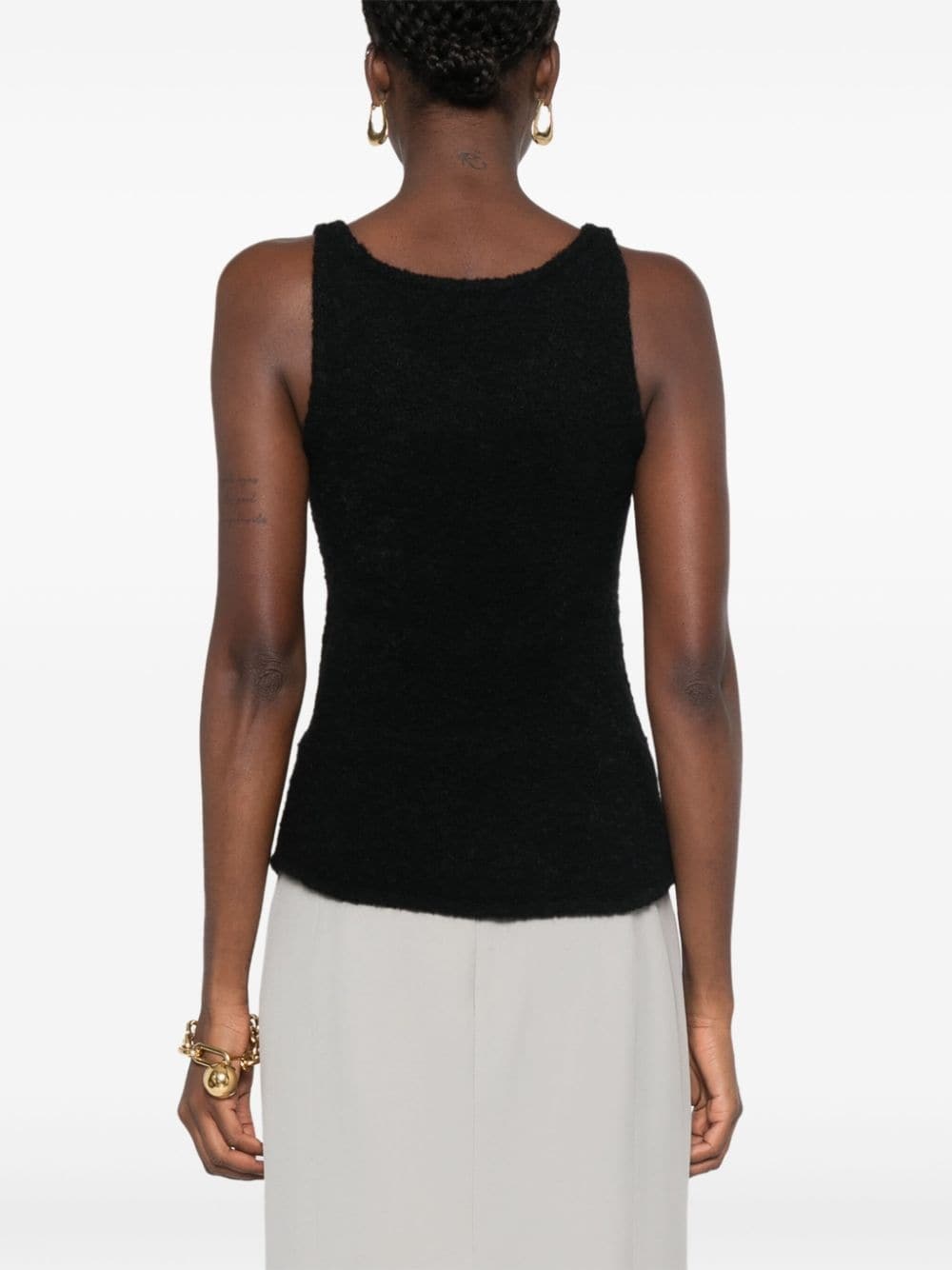 knitted tank top - 4