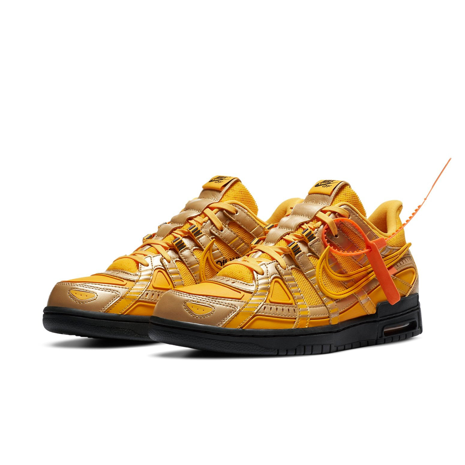 Nike Off-White x Air Rubber Dunk 'University Gold' CU6015-700 - 3