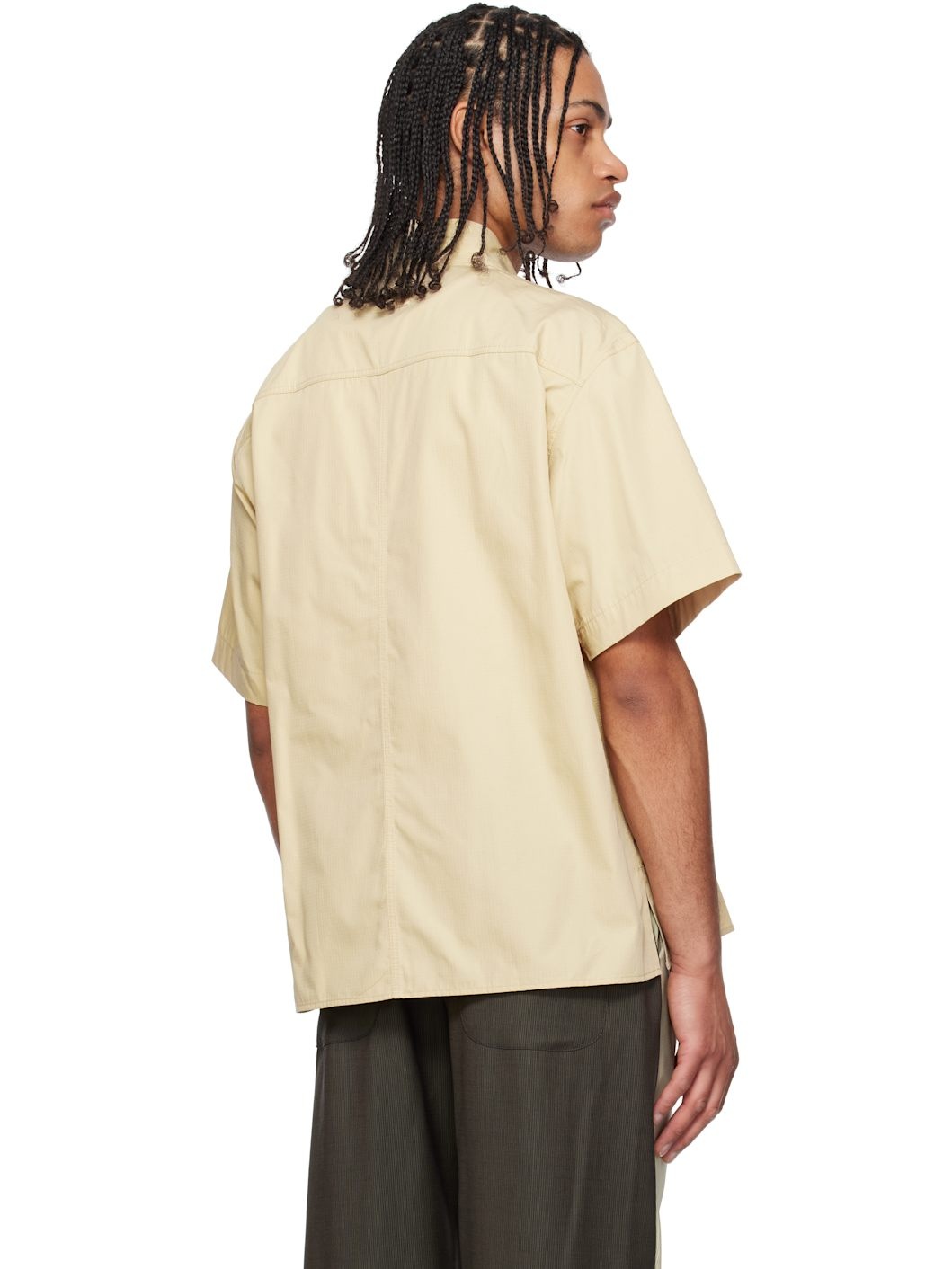Beige Kimono Shirt - 3