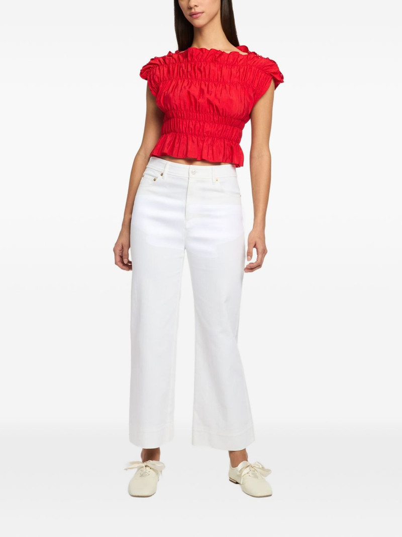 Cinq à Sept Evalina ruffled top outlook