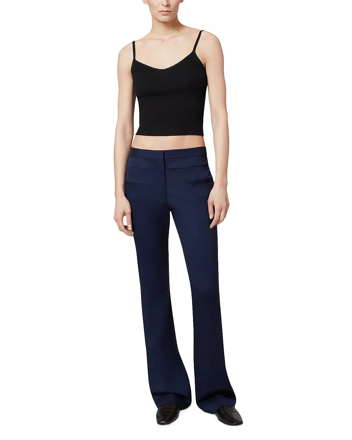 Serge Wool Bootcut Pants - 6