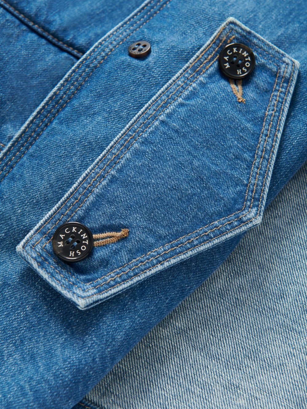 Humbie denim button-up jacket - 4
