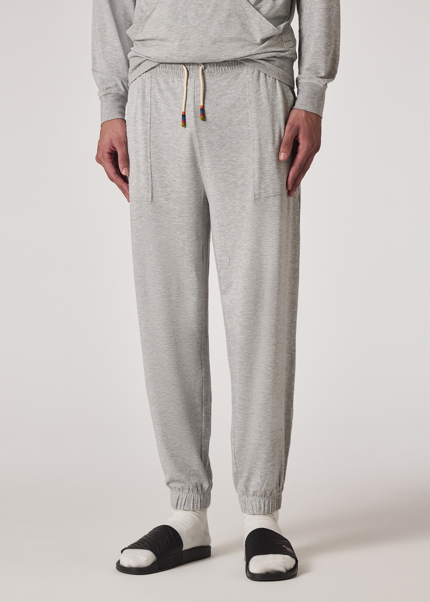 Grey Modal-Blend Lounge Pants - 3