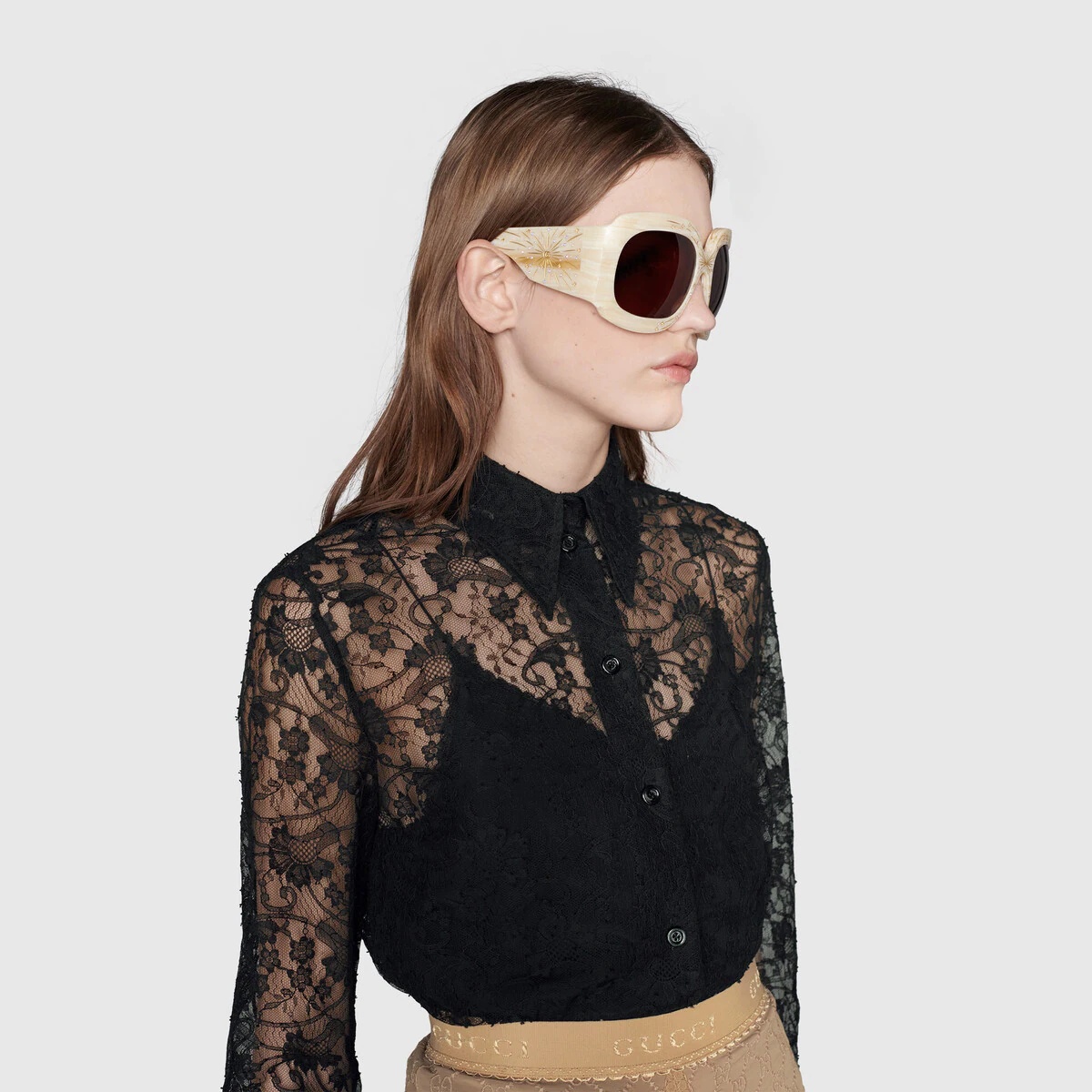 Oversize square-frame sunglasses - 3