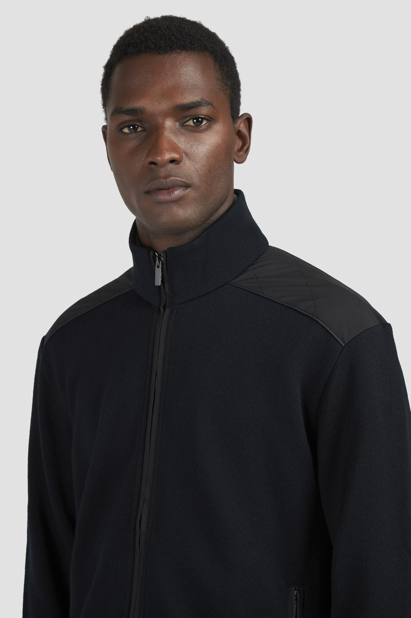 SOFT COOL TOUCH WOOL ZIP-UP SWEATER WITH TYPHOON® PLATINUM DETAILS 4