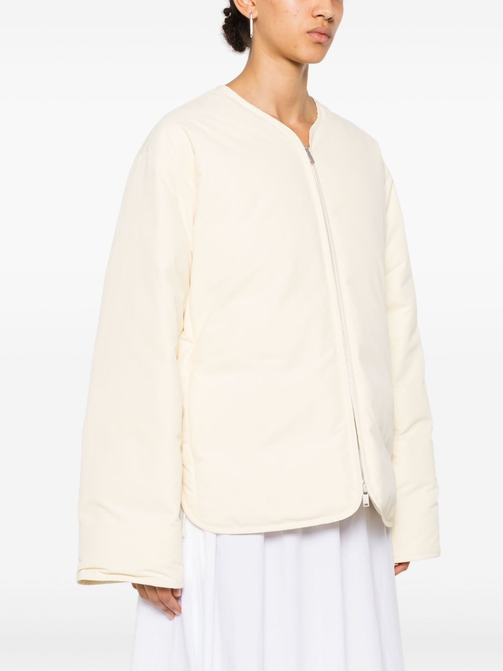 long-sleeve padded jacket - 3