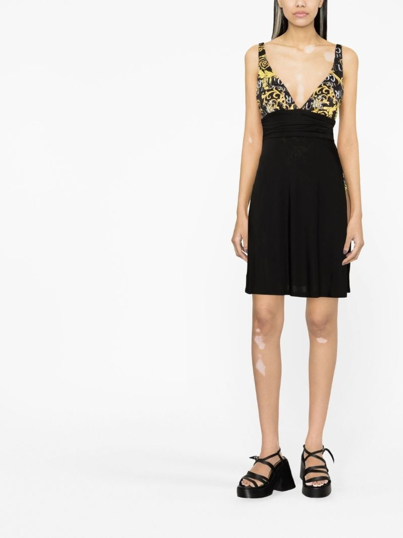 logo-print minidress 2