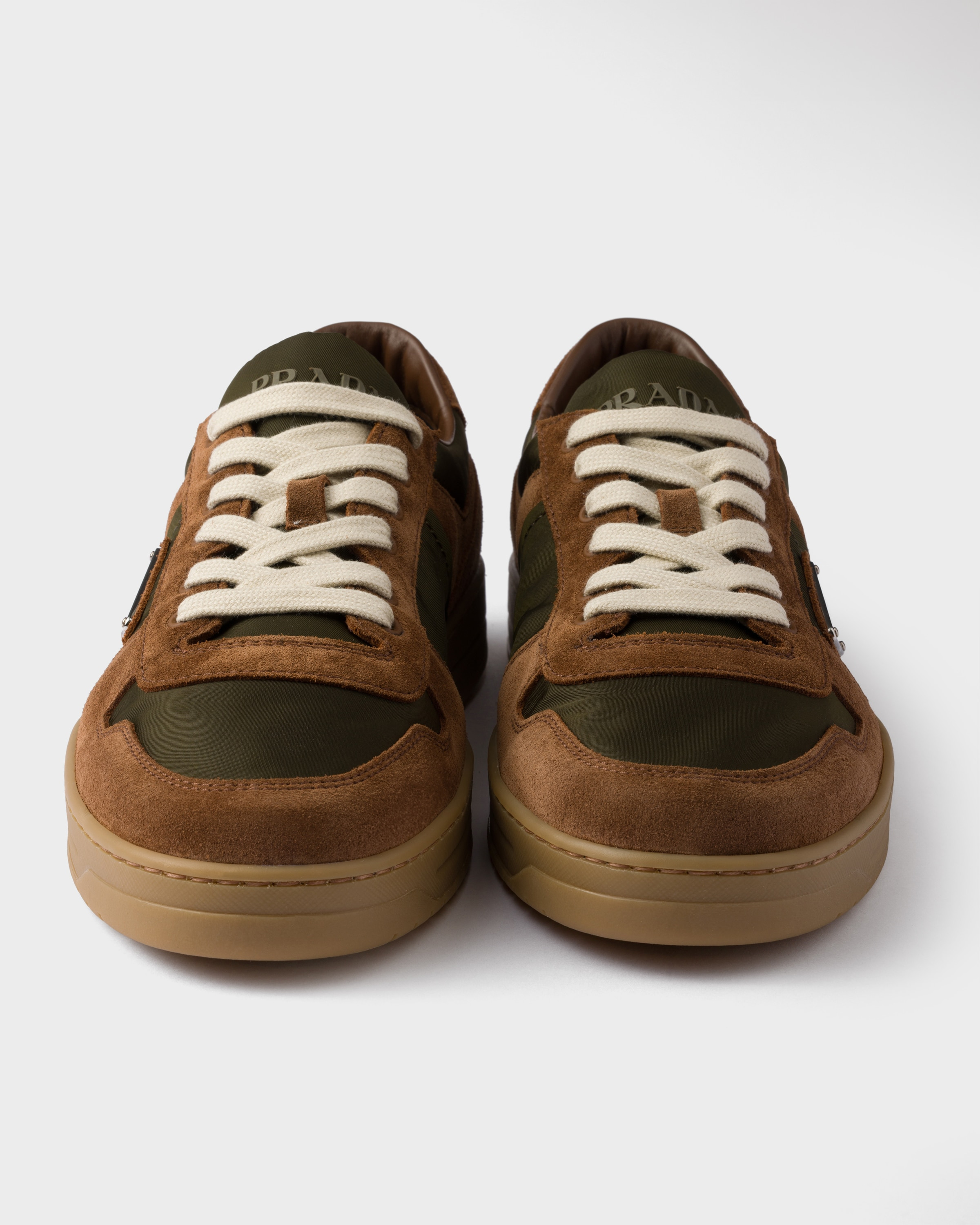 Downtown Re-Nylon and suede sneakers - 5