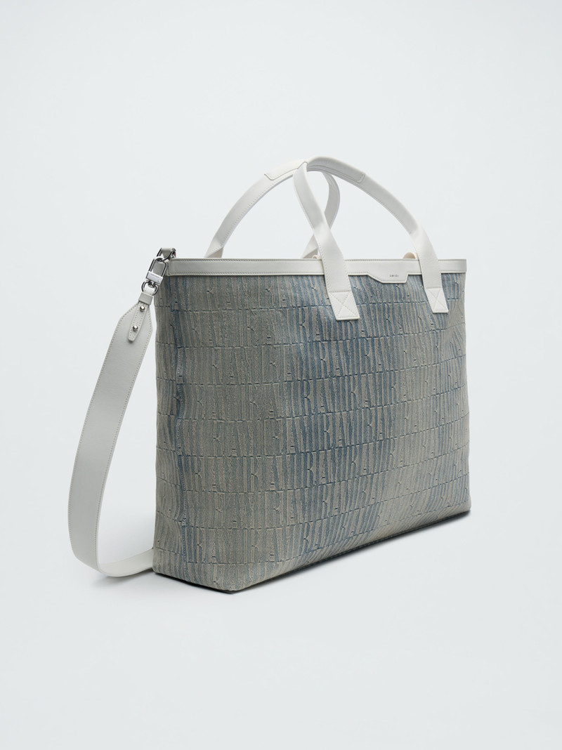 AMIRI AMIRI JACQUARD DENIM TOTE outlook