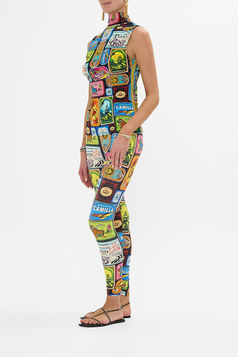 JERSEY SLEEVELESS TURTLENECK 4