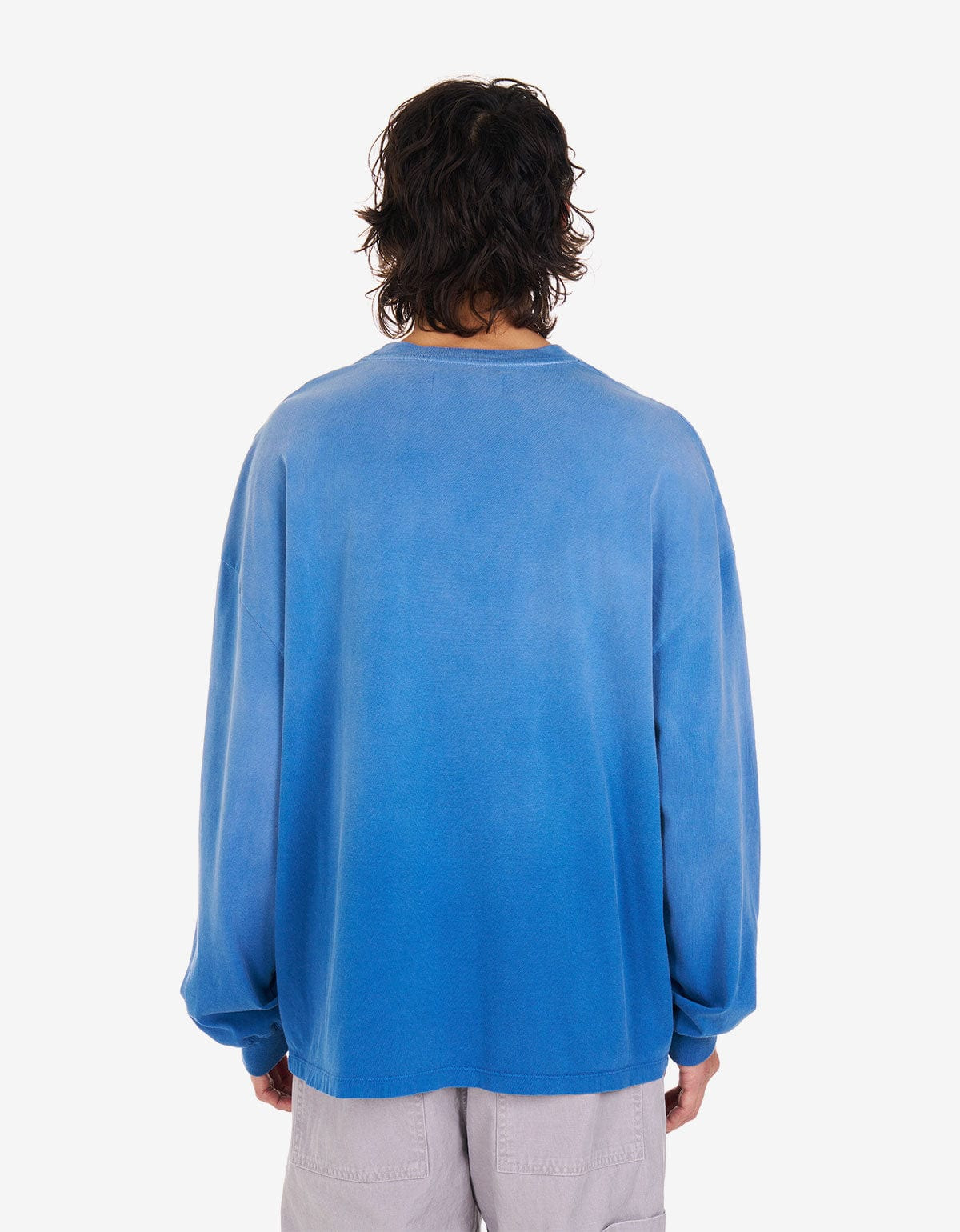 Nahmias Blue Postal L/S Pocket T-Shirt - 3