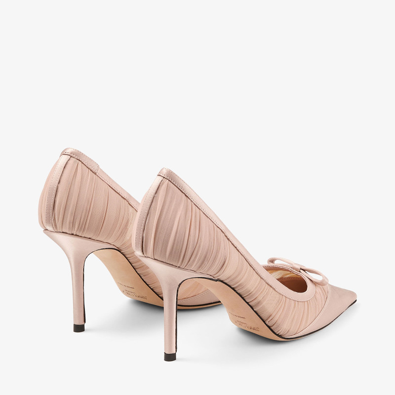 JIMMY CHOO Love Mesh 85
Macaron Satin with Ruched Tulle Pumps outlook