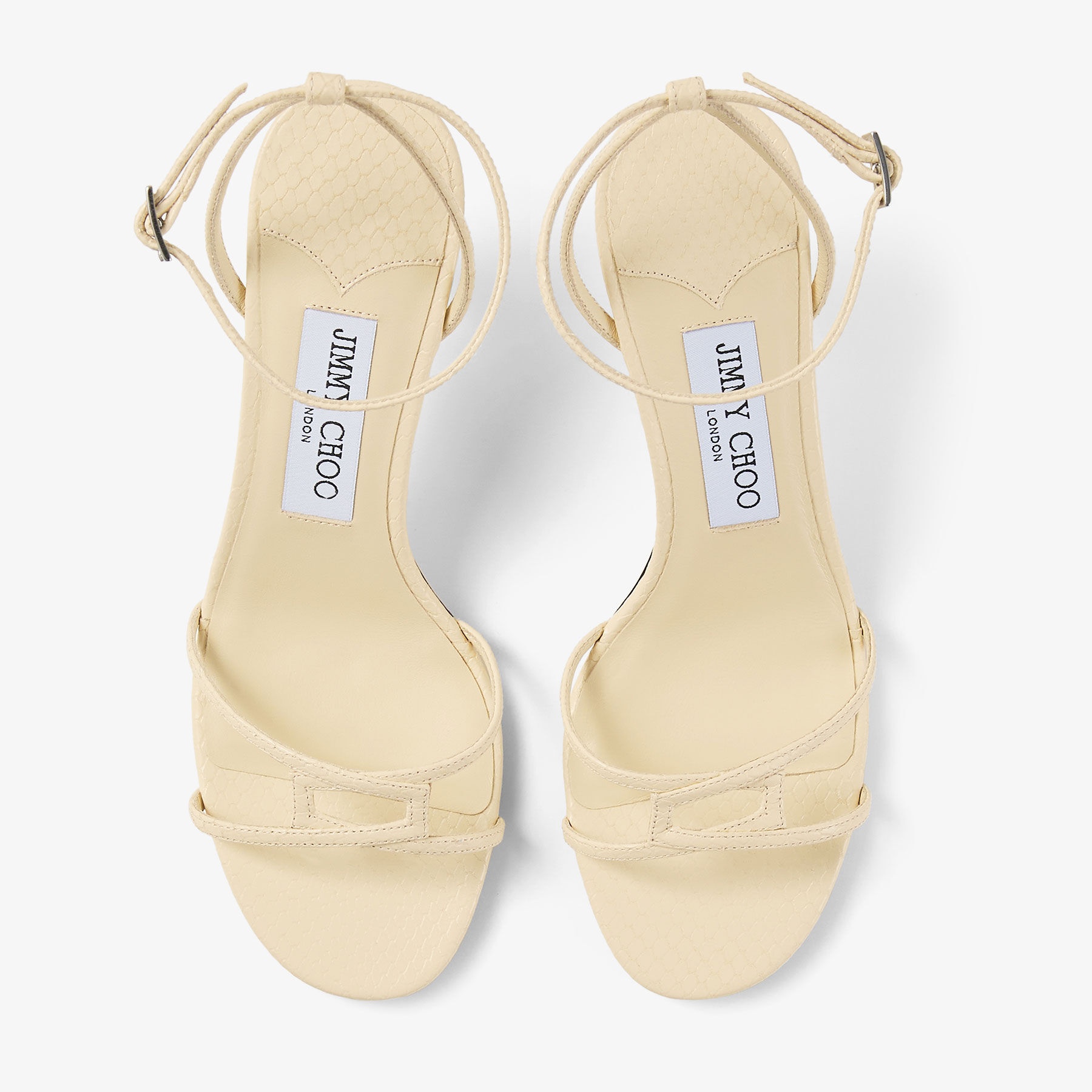 Leo 65
Buttermilk Elaphe Printed Leather Sandal - 4