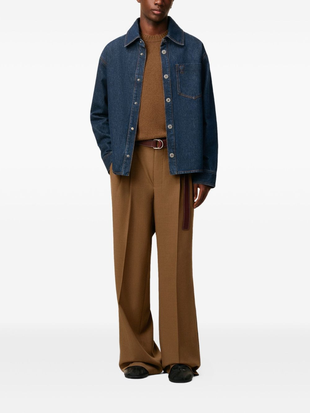 Ami De Coeur cotton overshirt - 3