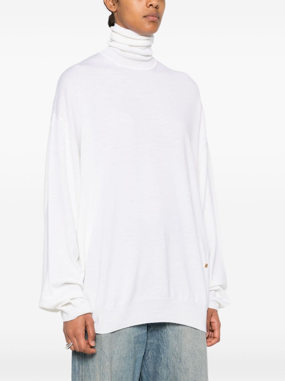 Golden M sweater - 3