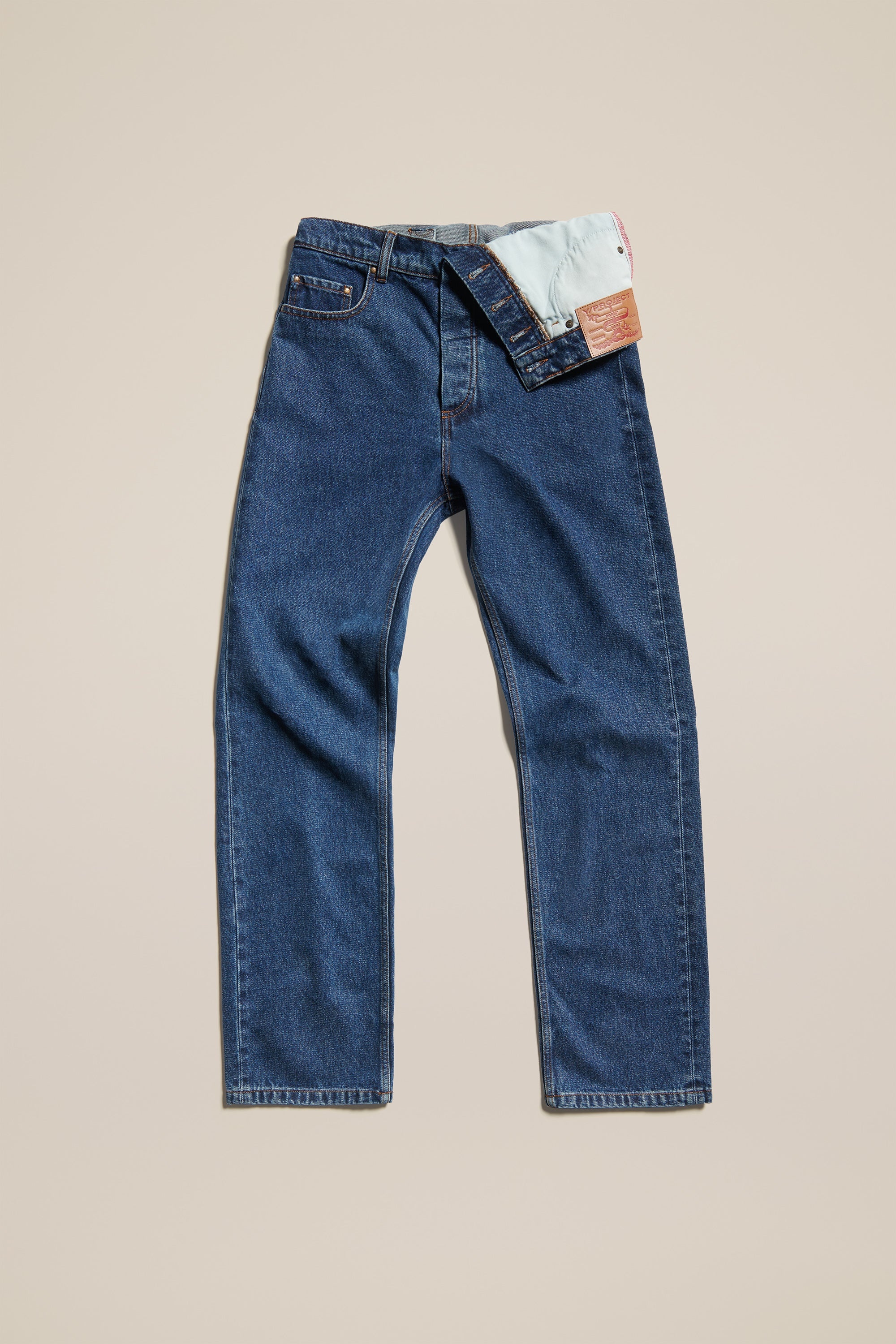 Classic Asymmetric Waist Jeans SS22 - 8
