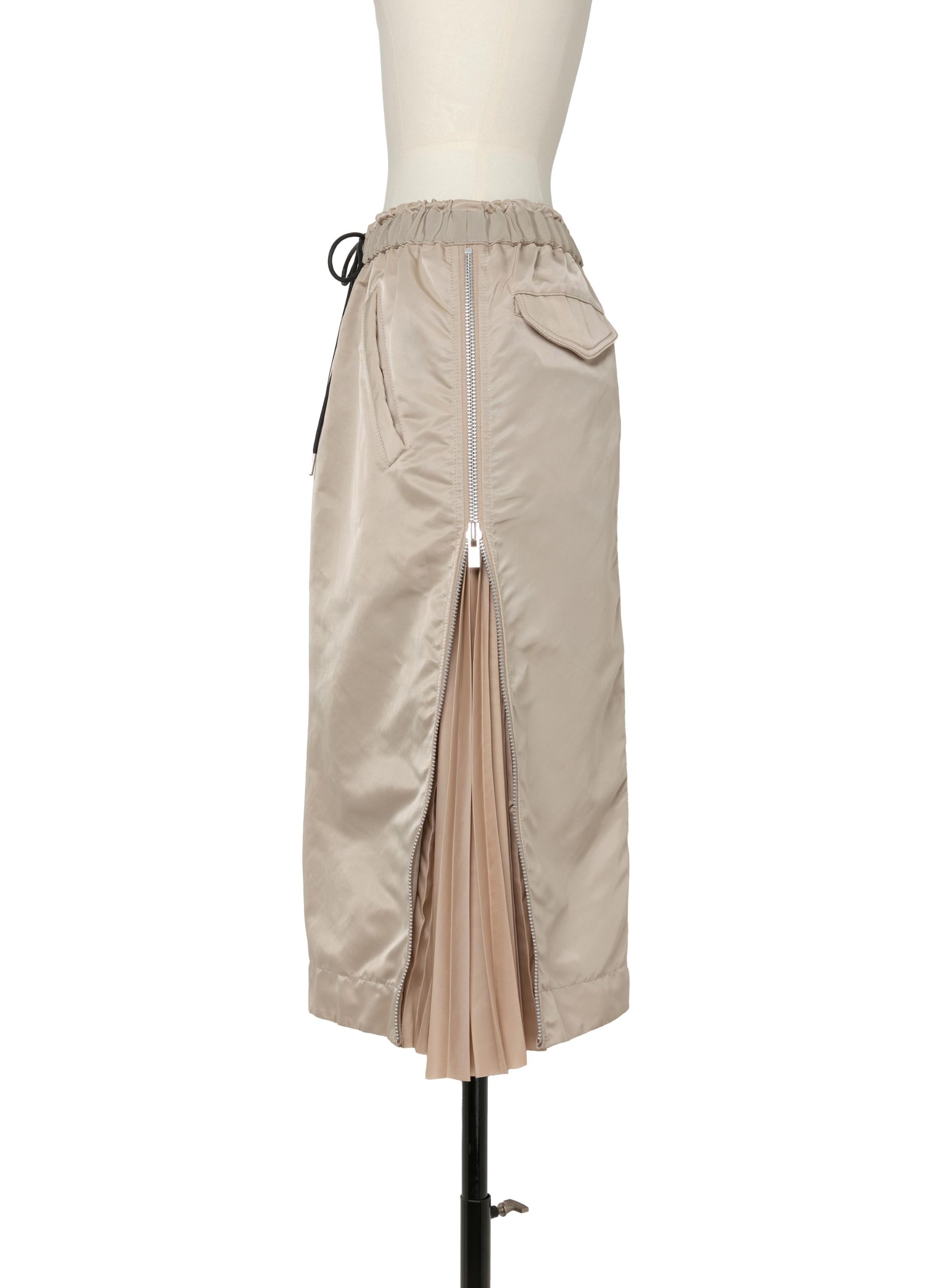 SACAI♡ Nylon Twill Skirt (SCW-204) SCW-204-501_V1_c08cafa8-362f-
